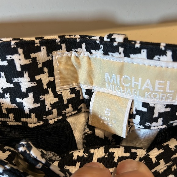 Michael Michael Kors houndstooth skinny pants - Picture 3 of 6